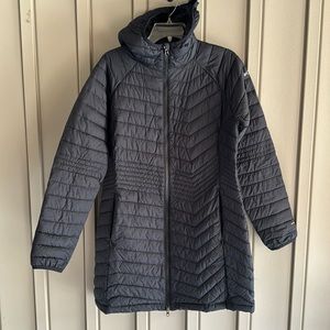 Columbia Powder Lite Mid Black Jacket size Large